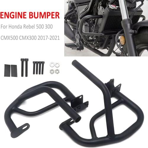 Motorcycle Engine Guard Bumper Crash Bar Body Frame Protector For Honda Rebel CMX 500 300 CMX500 CMX300 2017 2018 2019 2020 2021
