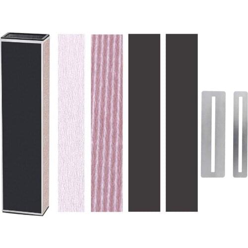 1 Set Guitar Fret Polishing File Guitars Frets Leveling Ruler Fret Polishing Protection Gasket