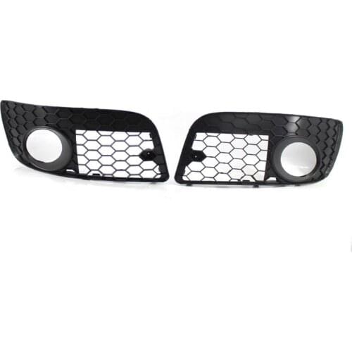 1pair Honeycomb Hex Mesh Fog Light Open Vent Grilles For V~olkswagen for V~W for Jetta MK5 for G~TI GLI 2006-2009 Car Ac
