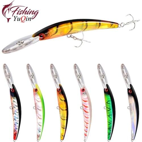 1Pcs 17cm/24g Sinking Minnow Fishing Lure Wobblers Swimbait Crankbait Tackle Artificial Hard Bait Pike Carp Pesca