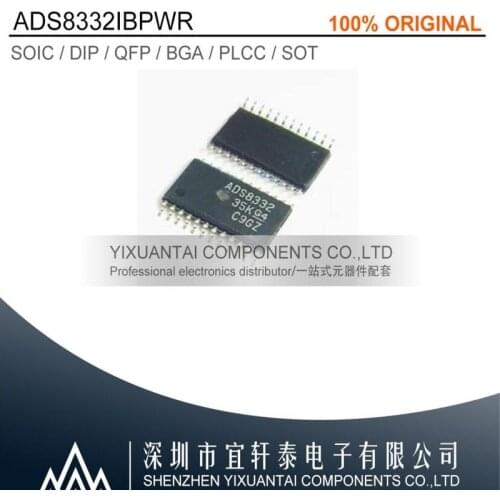 1pcs/lot 5pcs/lot 10pcs/lot Free shipping 100% original ADS8332IBPWR ADS8332IBP ADS8332 TSSOP24