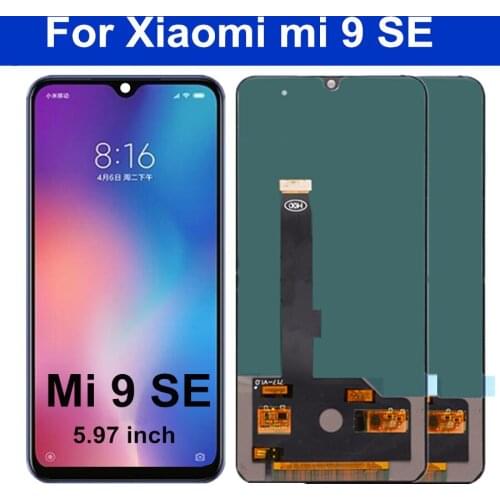 5.97" TFT mi 9 se lcdFor Xiaomi Mi9 SE LCD Display Touch Screen Digitizer Assembly Replacements Parts For Xiaomi Mi9 SE Display