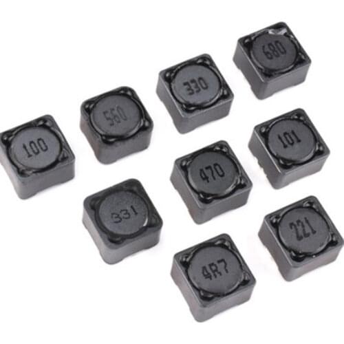 Free shipping 10PCS CDRH127 CD127 CDRH127 10/15/22/33/47/68UH 12*12*7 SMD Power inductor