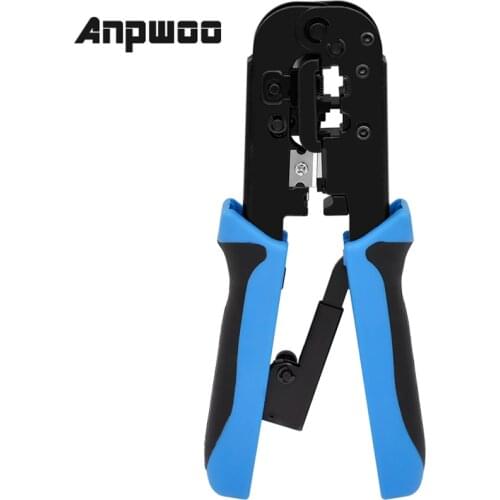 Rj45 crimper tool rj11 cat5e cat6 cable crimping tool network pliers tool 8P/6P multi-function cable pliers, peeling shear