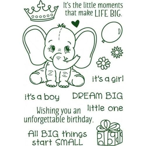 Julyarts Elephant New Dies 2021 Crafts For Scrapbooking Scrapbook Craft Engraving Paper Cards Gift