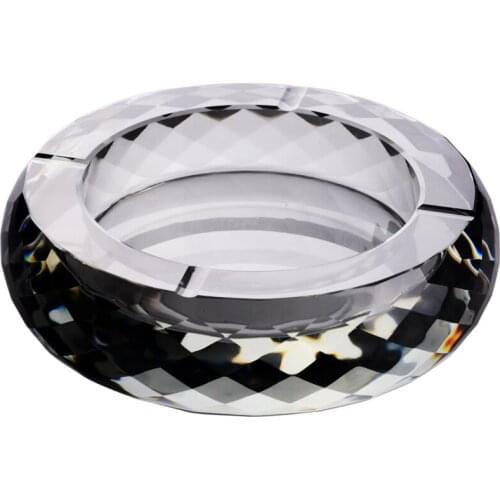 Creative Ashtray Living Room Cool Crystal Glass Ashtray Large European Style Tea Table Office Hotel KTV Custom designer ashtrays