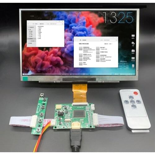 7inch 1024*600 HD LCD Display Screen High Resolution Monitor Driver Control Board HDMI For Lattepanda Raspberry Pi Banana Pi