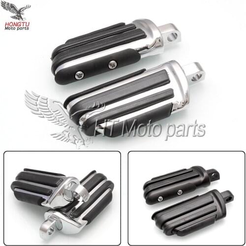 Motorcycle Footrests Foot pegs For Harley Touring Dyna Heritage Softail Iron 883 1200 XL Sportster V-Rod Road King Glide
