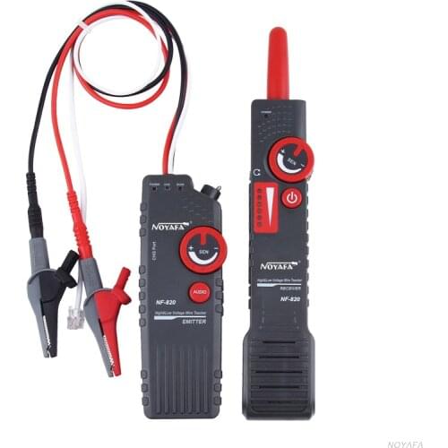 NOYAFA NF-820 No Interference Underground Wire Locator RJ45 RJ11 BNC Test Two Meters Network Cable Tester