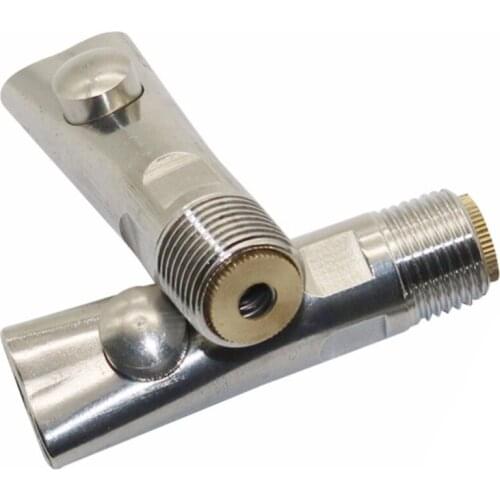 Prevent jetting Pig Nipple Drinking Fountains 1/2" male thread Stainless Steel Nipple Water Livestock Feeder Farm Equipment 5 Pc