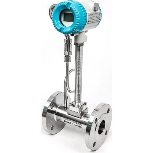 Flowmeter Vortex 1.0% Accuracy Inserted 4-20mA Steam Vortex Flow Meter