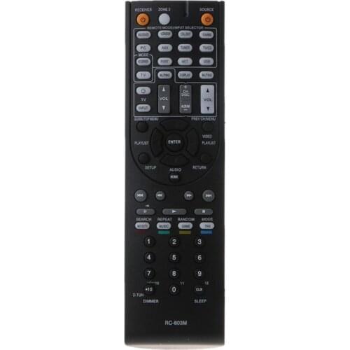 RC-803M Remote Controller for Onkyo AV Receiver TX-NR609 TX-NR609B HT-S7409 M5TD