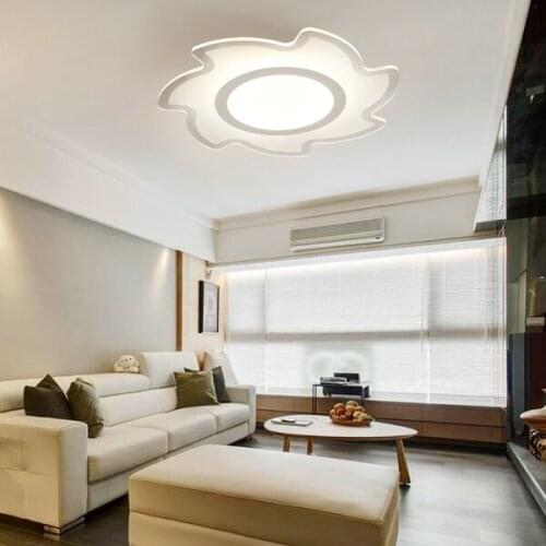 North American type acrylic ceiling LED modern minimalist living room bedroom warm dining study balcony lamp