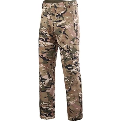Outdoor Hiking Pants Women Camo Autumn Winter Pants Camouflage Trekking Mountaineering Tactical Pants Outdoor Warm Clothing
