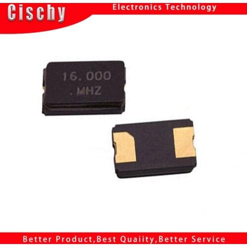 10PCS 16MHZ 16M 16.000mhz SMD Quartz Resonator Crystal 2Pin 5032 Passive Crystal Oscillator