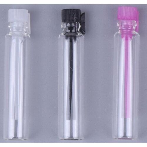 10pcs/Lot 2ml Mini Perfume Bottle Glass Empty Bottle Toner Spray Bottle Nebulizer Portable Cosmetics Bottled
