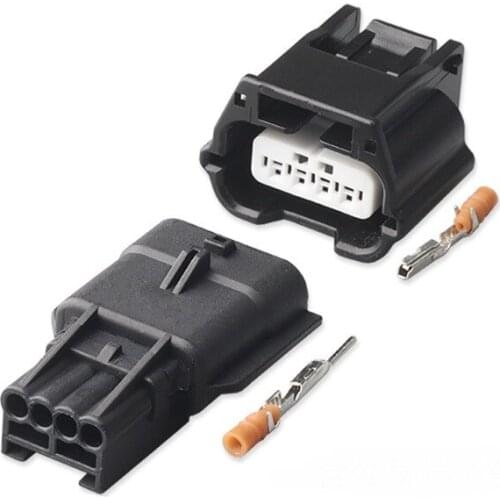 100 sets 7282-8853-30 7283-8853-30 RH 4 pin way male female MAP Sensor Connector Mass Air Flow Socket plug