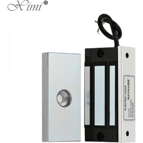 60KG/132lb Electric Magnetic Lock Fail Secure DC 12V electric EM mini locks/wardrobe locks for Door Entry Access Control System