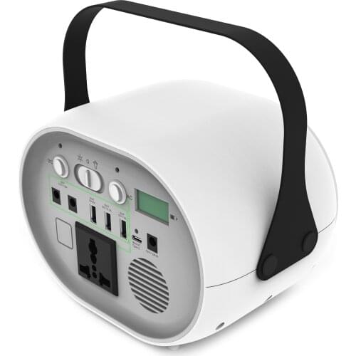 CARKU 200WH Lithium Battery Emergency Electric Solar Generator AC 110V Outlet Portable Power Station For CPAP Home Camping