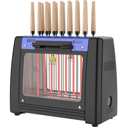 Electric Grill Barbecue Korean Smokeless Electric Barbecue Automatic Rotating Barbecue Skewers Oven Commercial Oven