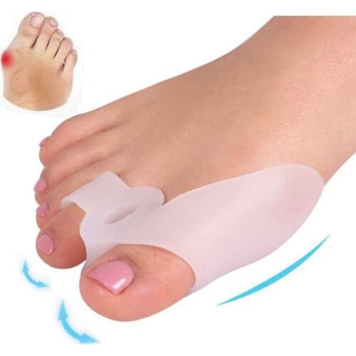 Bunion Corrector Silicone Toe Separator Hallux Valgus Bunion Correction Foot Care Tools Shoes Insoles Sticker Feet Straightener