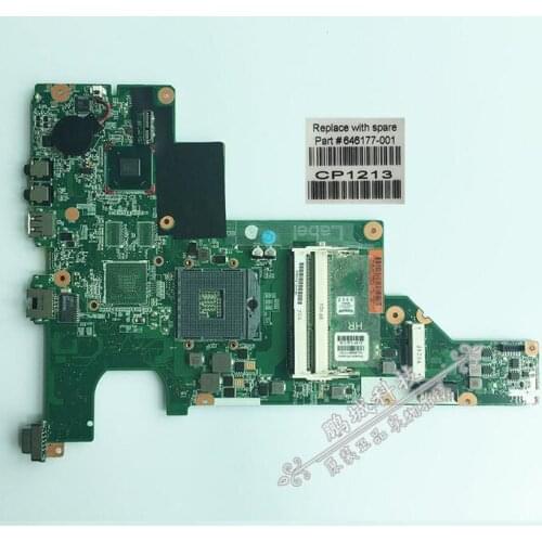 Laptop motherboard for CQ43 CQ57 646177-001 HM65 system mainboard fully tested