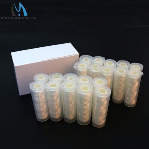 Maximumcatch 20pc Bait Elastic Invisible Fishing Line 100/200m 0.2mm/0.25mm Strong Polyester