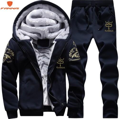 Mens large size M-9XL New Mens Sets Autumn Sports Suit Sweatshirt + Track Pants Clothing For Men 2 pieces Sets Slim Outerwear
