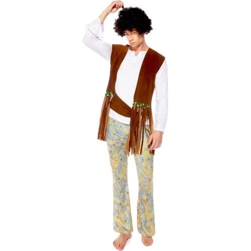 New Hip Hop Cosplay Costume For Men Halloween Costume For Adult Carnival Party Suit