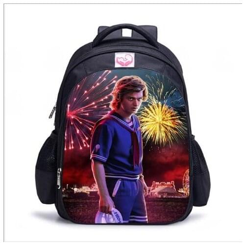 Stranger Things Backpack For Teenage Children School Bags Boy Girls School Backpacks Kids Schoolbag Stranger Things Student Bag