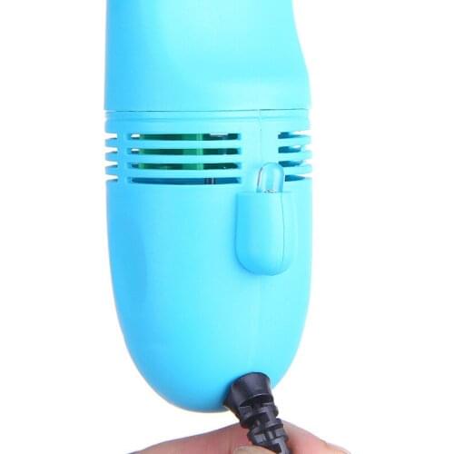 USB Mini Computer Keyboard Vacuum Cleaner Dust Cleaning Kit Handheld Keyboard Brush Device For PC Laptop Portable SDF-SHIP