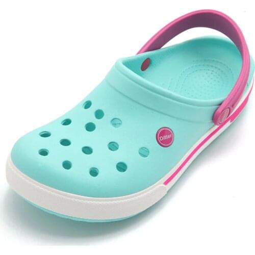 All Season Womens Mules Clogs Garden Sandals Sweet Candy Color Clog Slippers For Women M4-M10