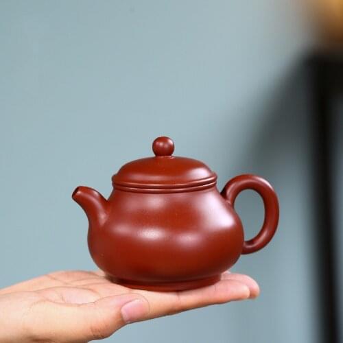 Yixing Tea Pot Mud Dahongpao Kungfu Tea Kettle Send Gift Box Creative Teaware
