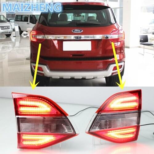 For Ford Everest Endeavour Rear Bumper Light Tail light 2015 2016 2017 2018 Rear Fog Lamp DRL Brake light turn siganl