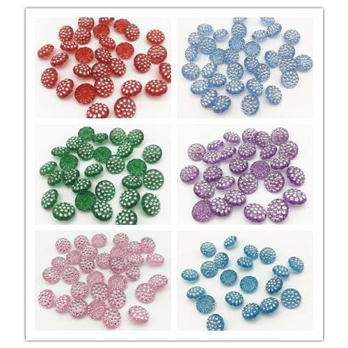 800pcs 13mm Crystal Silver Drill Rhinestone Acrylic Buttons Round Fancy Button Coat Boots Sewing Clothes Accessory