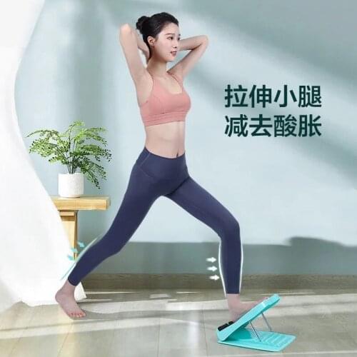 Portable Slant Board Foot Massage Instrument Adjustable Incline Boards Calf Ankle Stretcher 4 Positions Foot Stretch Wedge Board