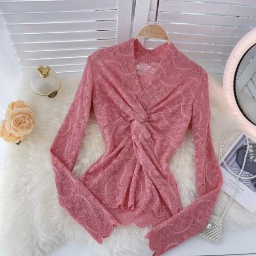 Кружевные блузки SR.Singreiny China At AliExpress