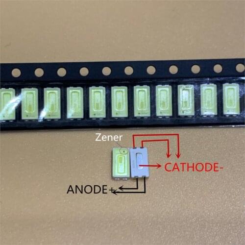 1000pcs/LOT SEOUL SMD LED 6030 3V 1W Cold White For TV Backlight LED Beads Backlight LED Beads best quality