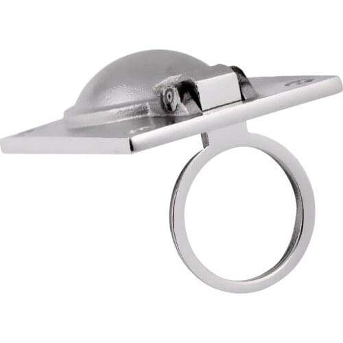 2 Pcs. Stainless Steel Floor Lift Inlet Handle Hatch Handle Folding Handle Bottom Handle For Boat Yacht