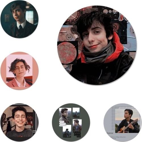 Aidan Gallagher Number Five Badge Brooch Pin Accessories For Clothes Backpack Decoration gift