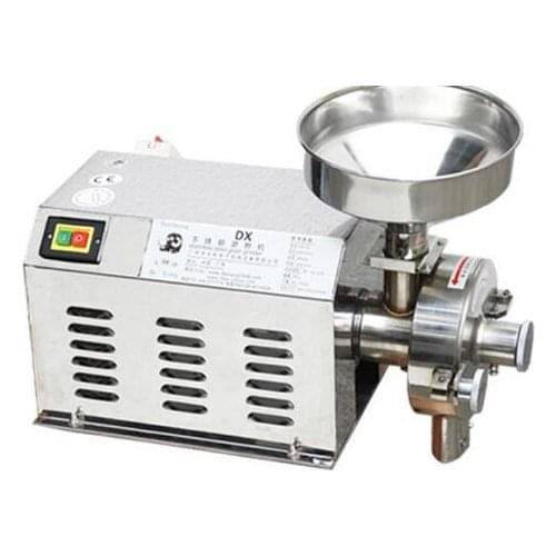 Homeuse Food Spice Grain Paper Flour Grinder Machine Tea Miller Machine with Food Grade Stainless Steel