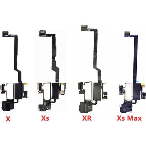 Repair Parts Ambient Proximity Light Sensor With Ear Speaker Ribbon Flex Cable for iPhone X Xr Xs Max