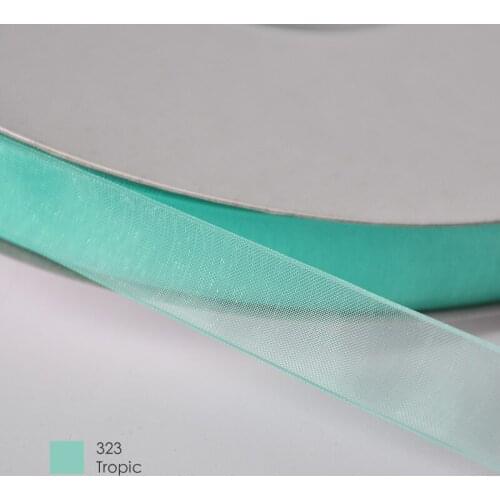 [IuBuFiGo ribbon] 5/8"(16mm) DIY Sheer Satin Ribbon 200yard/roll/lot