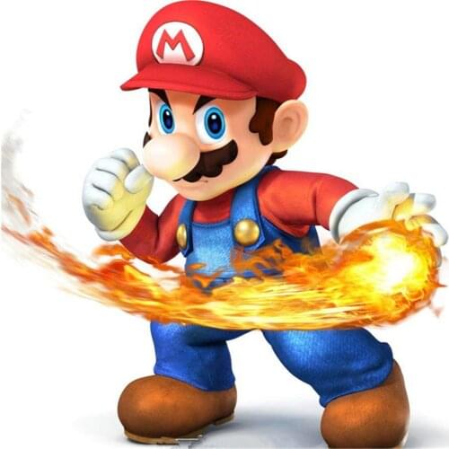 Carton Mario Printed Canvas 11CT Cross-Stitch Patterns Embroidery DMC Threads Handicraft Handiwork Hobby Painting Stamped