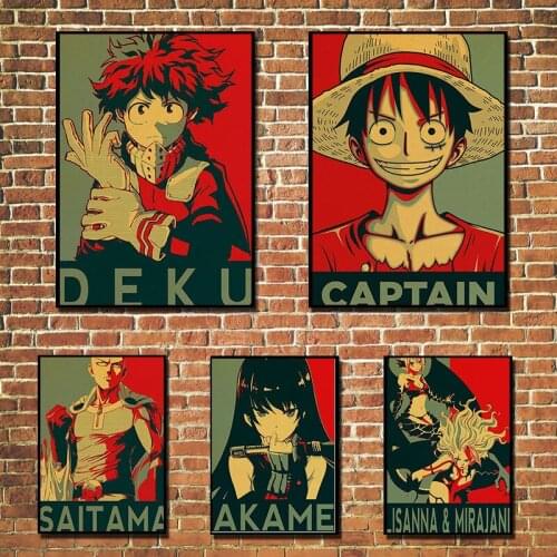 Classic Comic Poster Retro Canvas Painting Wall Art Nordic Posters And Prints Wall Pictures For Kids Room Decor Home Decoration