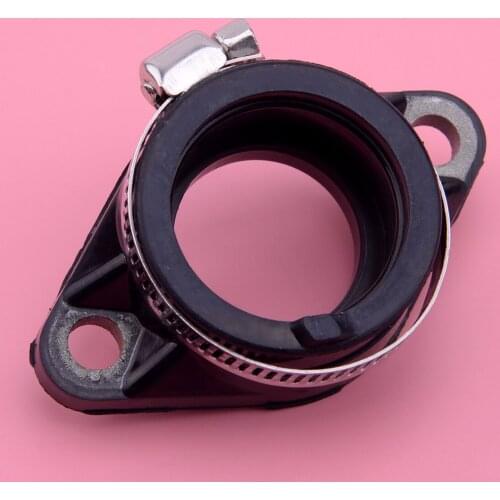 Motorcycle Intake Manifold Carb Carburetor Joint Boot Interface Adapter Spare Parts Accessories Fit For Suzuki GN125 GS125