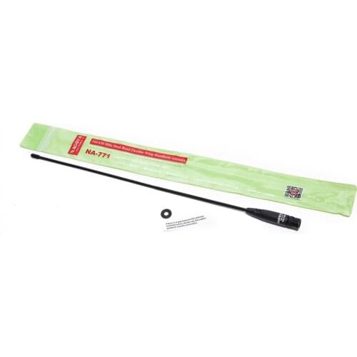 Nagoya NA-771 BNC Dual Band VHF/UHF 144/430MHz Antenna NA771 For Baofeng UV-5R TYT Kenwood Walkie Talkie Accessories
