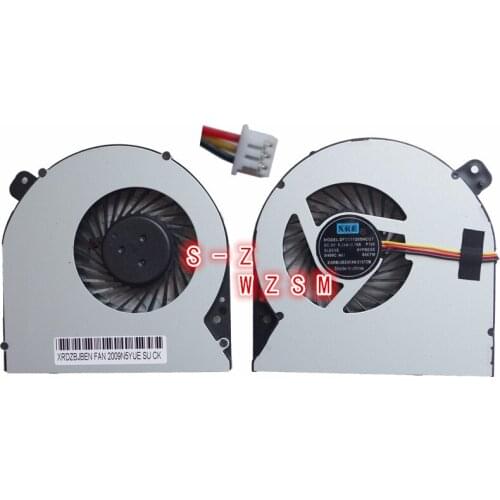 New CPU Cooling Fan For ASUS K55 K55D K55DR X55DP notebook Cooler replacement Laptop Computer Radiator fans