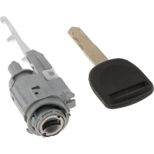 Car Ignition Switch&Door Lock Barrel+Key Assembly for Honda 35100-SAA-901