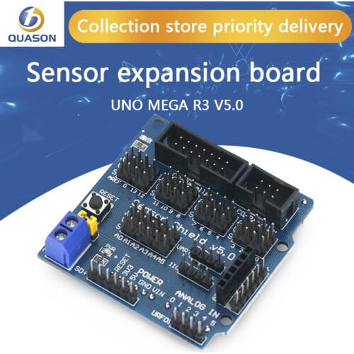 Sensor Shield V5.0 sensor expansion board UNO MEGA R3 V5 for Arduino electronic building blocks of robot parts